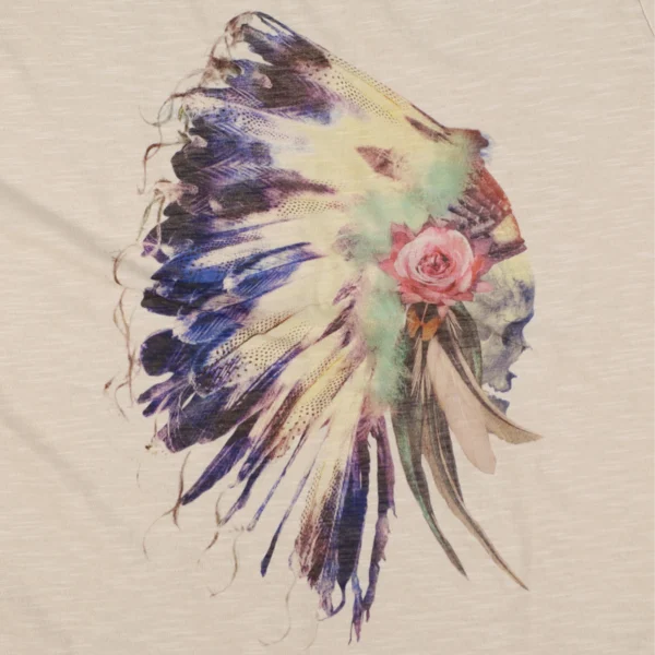 Rude Riders T-Shirt Donna Indian Limited Ed Pezzi Unici