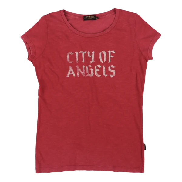 Rude Riders T-Shirt Donna City of Angels Limited Ed Soddisfazione Garantita
