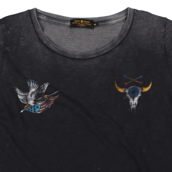 Rude Riders T-Shirt Donna Snake Limited Ed Negozi Online