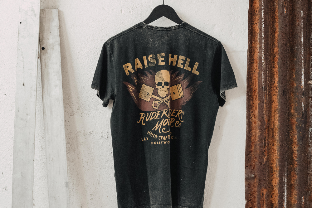 Rude Riders T-Shirt Uomo Raise Hell Sconto