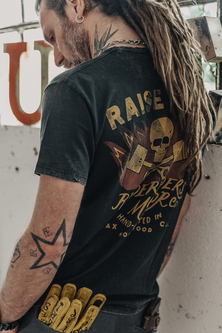 Rude Riders T-Shirt Uomo Raise Hell Sconto
