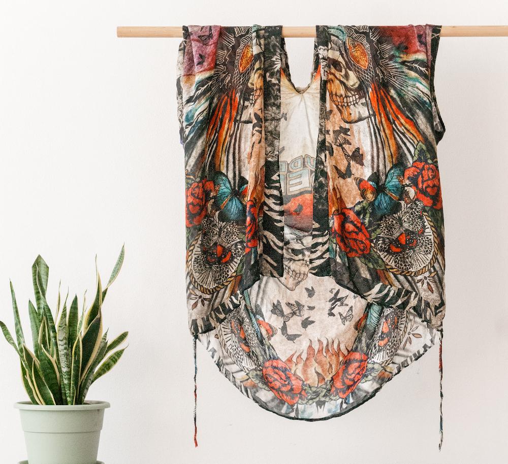 Rude Riders Kimono Donna Flying Indian Vendita Calda