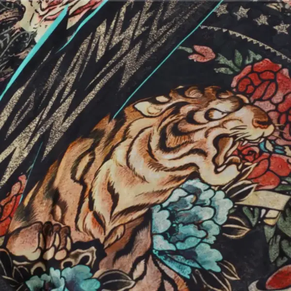 Rude Riders Kimono Donna Tiger Vendita Economica