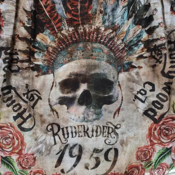 Rude Riders Shirt Donna Indian Negozio