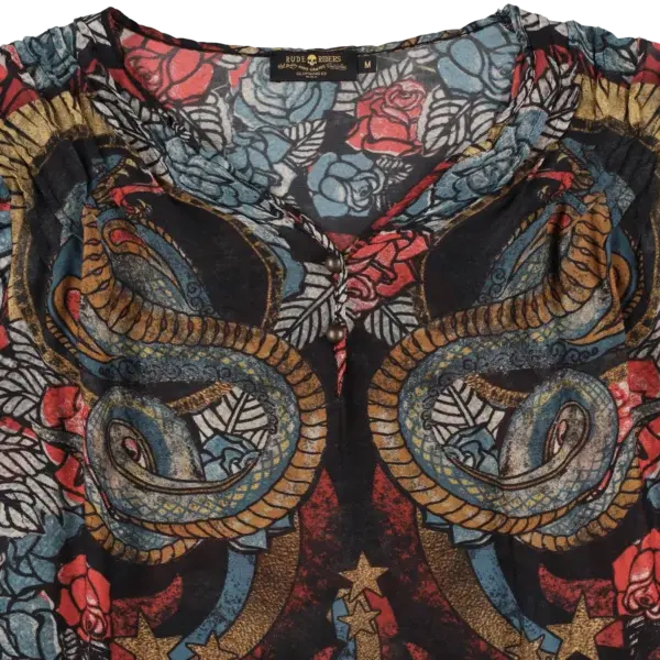 Rude Riders Shirt Donna Rock In Saldo