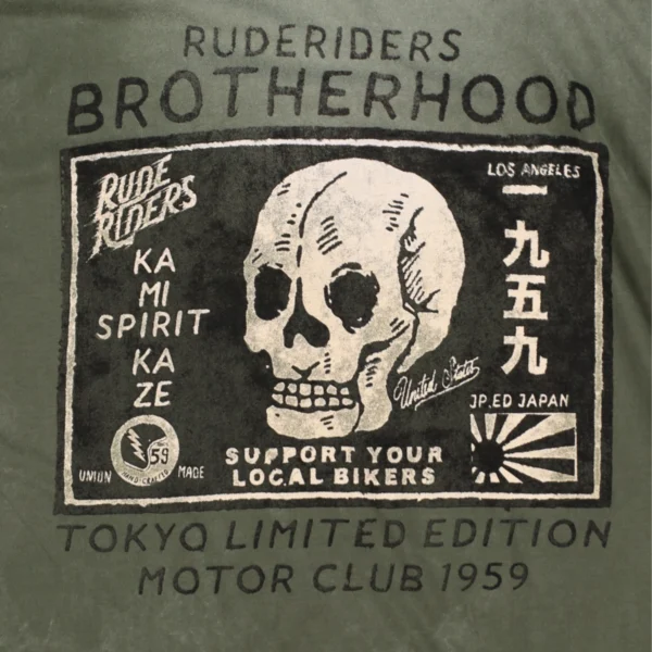 Rude Riders T-Shirt Uomo Brotherhood Limited Ed Nuovo