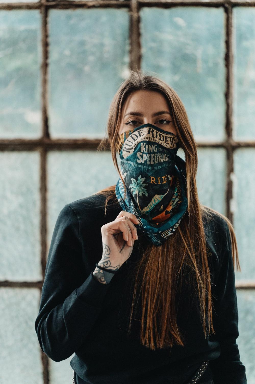 Rude Riders Bandana Tropical King Moda