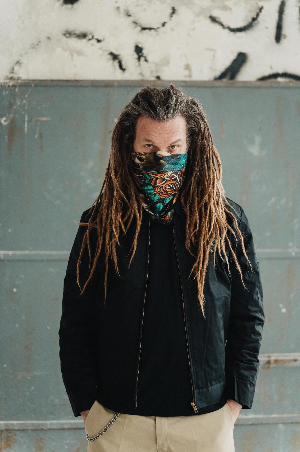 Rude Riders Bandana Skull&Butterfly Spedizione Gratuita