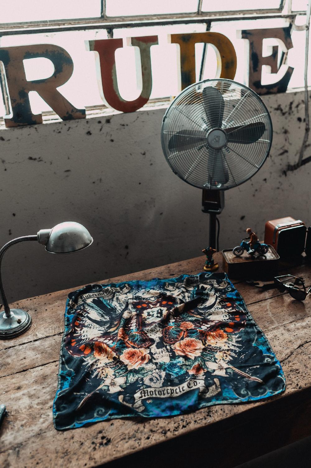Rude Riders Bandana Skull&Roses Soddisfazione Garantita