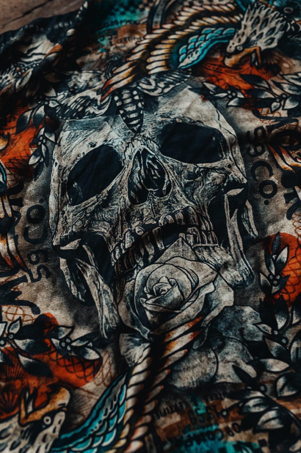 Rude Riders Bandana Skull&Eagle Acquista Ora