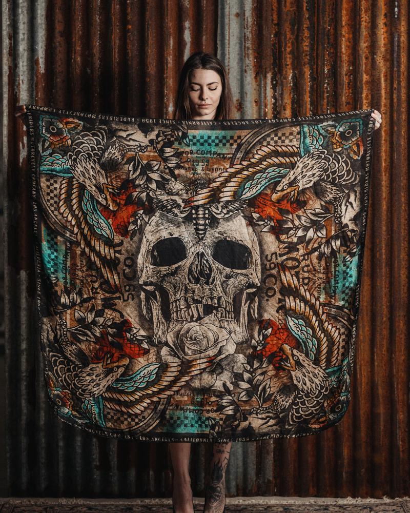 Rude Riders Foulard Skull & Eagle Affare Del Giorno