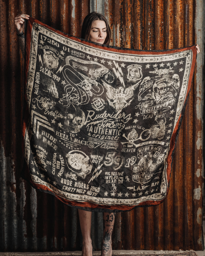 Rude Riders Foulard Rude Roots Prezzo Ridotto