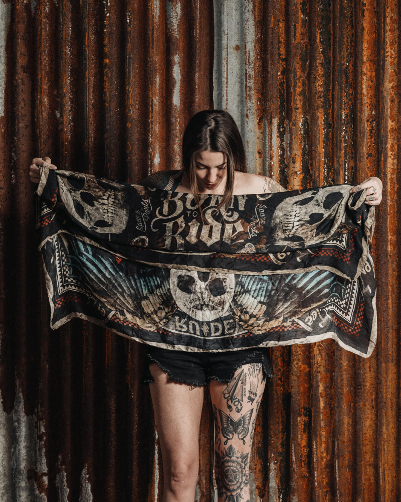 Rude Riders Foulard Flying Skull Convenienza