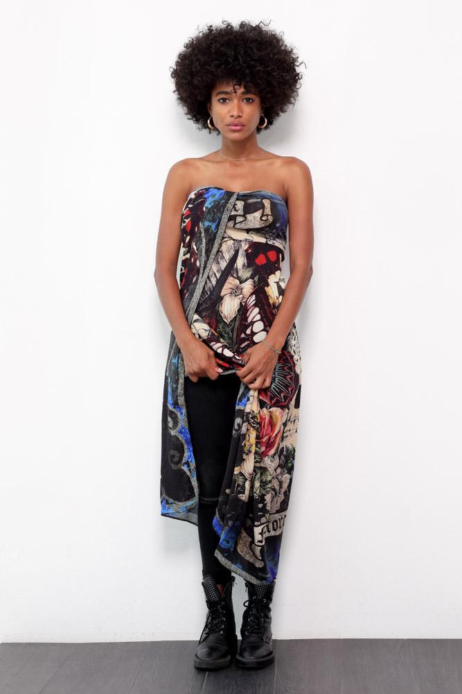 Rude Riders Foulard Skull & Roses Vendite Flash