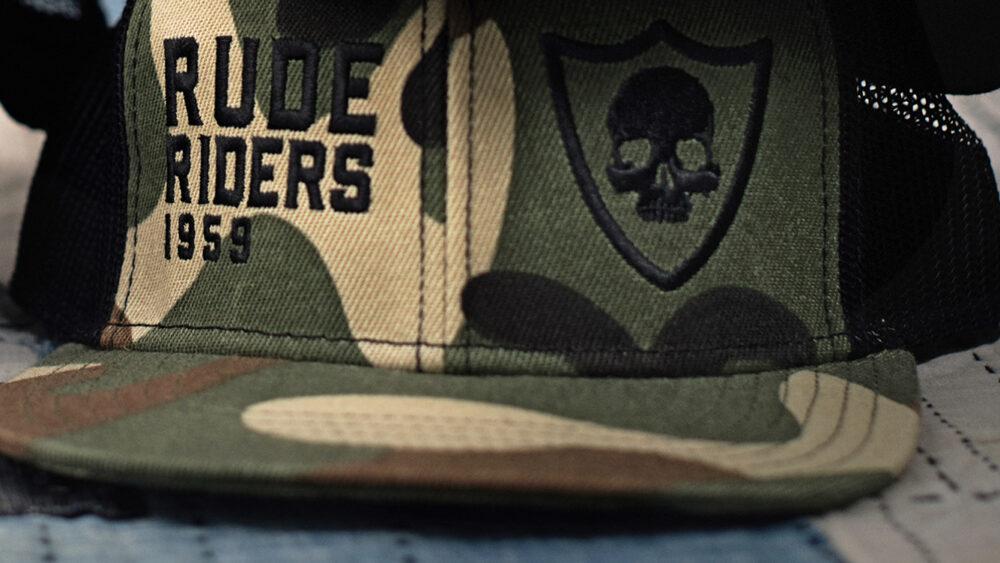 Rude Riders Cap Snap Shield Pezzi Unici