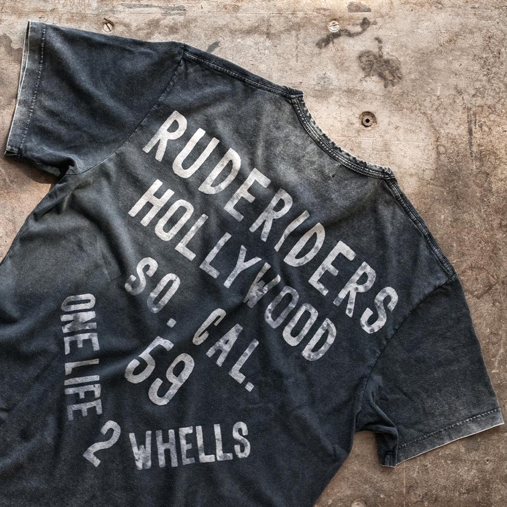 Rude Riders T-Shirt Uomo One Life Italia