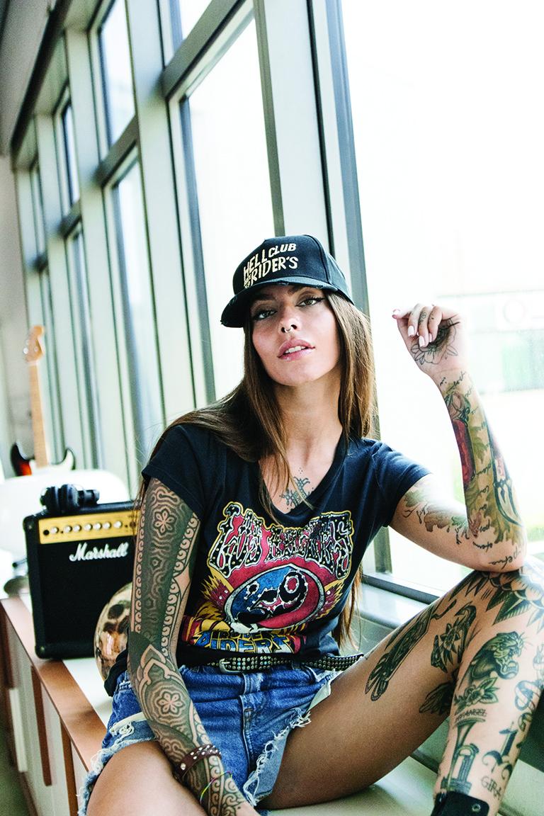 Rude Riders T-Shirt Donna 59 RR In Vendita