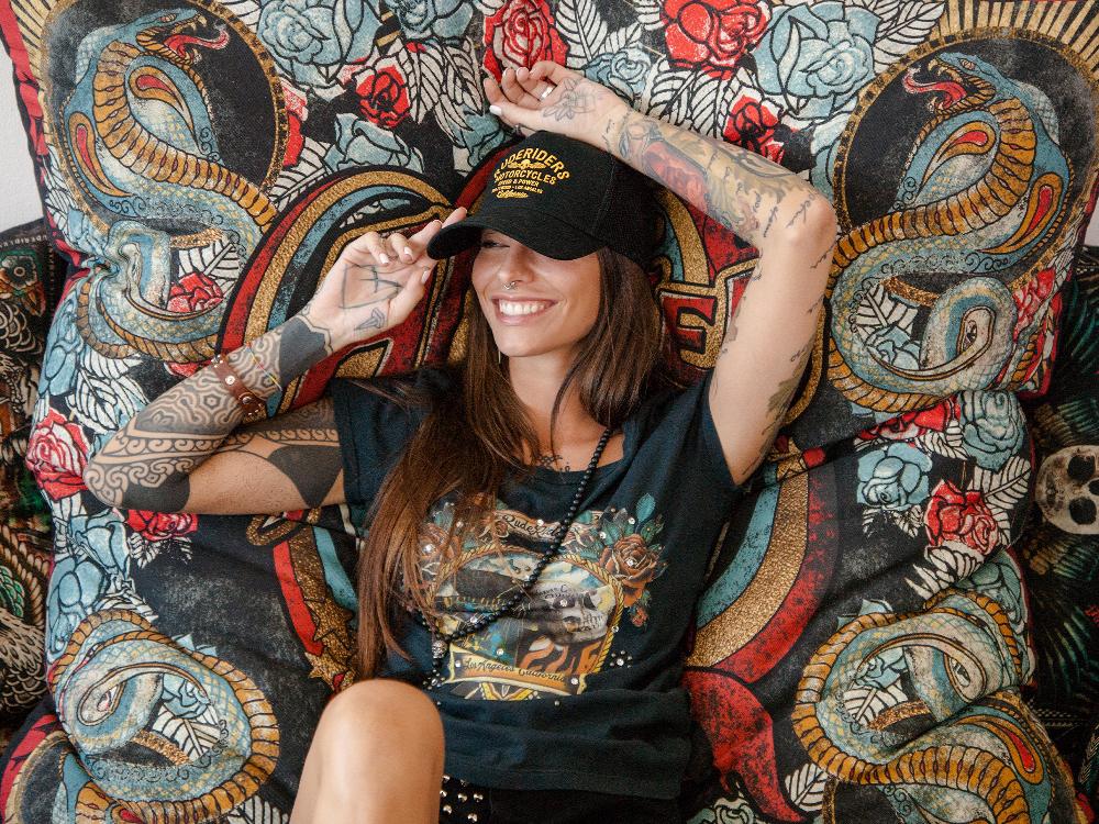 Rude Riders T-Shirt Donna Rock Offerte