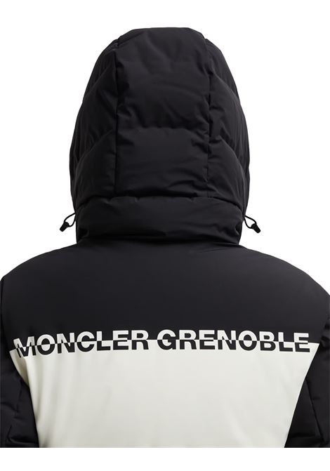 MONCLER GRENOBLE Completo Da Sci Imbottito In Piuma In Nero e Bianco - MONCLER GRENOBLE I Più Venduti