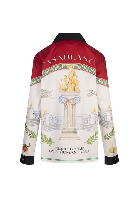 CASABLANCA Unique Games Cotton Shirt - CASABLANCA Moda