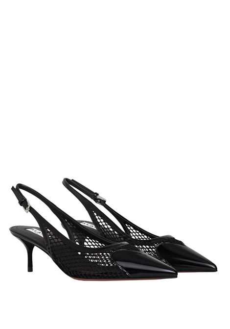 ALAIA Slingback Le Coeur In Rete Nere - ALAIA Qualità Garantita