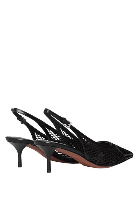 ALAIA Slingback Le Coeur In Rete Nere - ALAIA Qualità Garantita