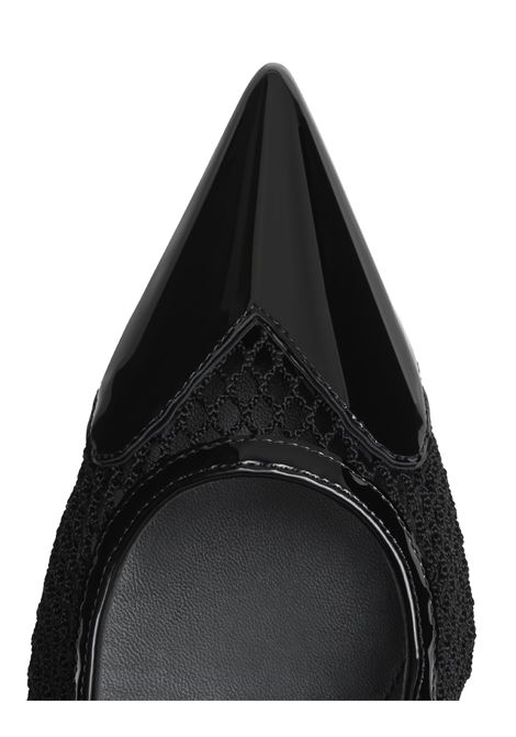 ALAIA Slingback Le Coeur In Rete Nere - ALAIA Qualità Garantita