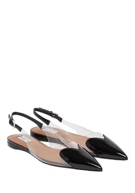 ALAIA Slingback Flat Le Coeur Nere - ALAIA Acquista Ora