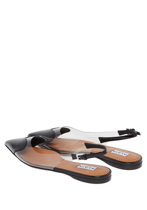ALAIA Slingback Flat Le Coeur Nere - ALAIA Acquista Ora