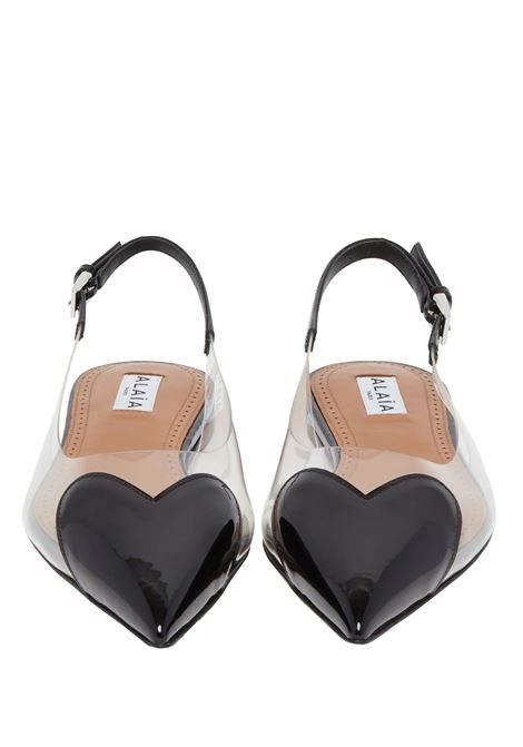 ALAIA Slingback Flat Le Coeur Nere - ALAIA Acquista Ora