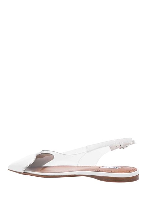 ALAIA Slingback Flat Le Coeur Bianche - ALAIA Ultimo giorno