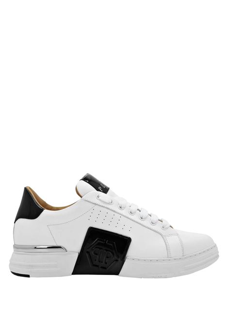 PHILIPP PLEIN Sneakers Phantom Kick$ Bianche e Nere - PHILIPP PLEIN Fino Al -60%