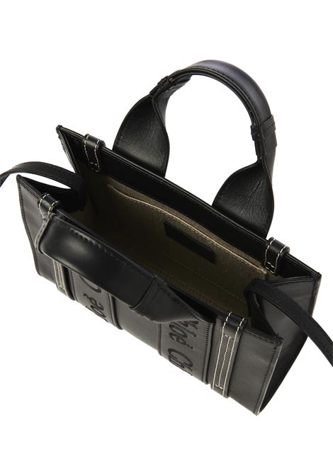CHLOÉ Borsa Tote Mini Woody Nera - CHLOÉ In Vendita
