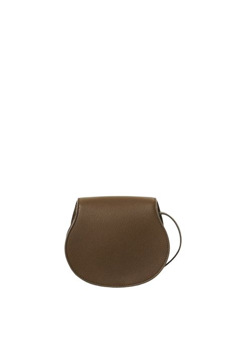 CHLOÉ Borsa Mini Marcie Dark Khaki - CHLOÉ Saldi