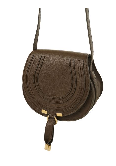 CHLOÉ Borsa Mini Marcie Dark Khaki - CHLOÉ Saldi