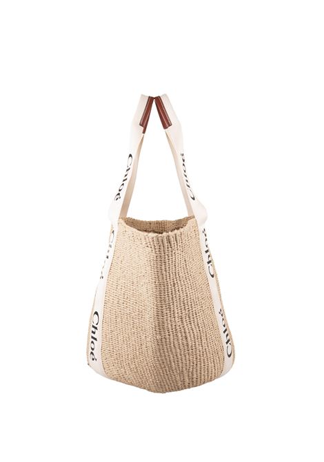 CHLOÉ Borsa Cesto Grande Woody In Rafia Con Nastri Chloé - CHLOÉ I Più Venduti