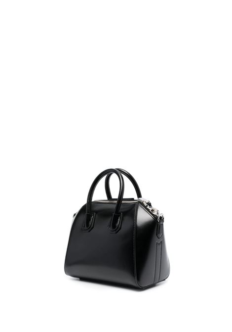 GIVENCHY Borsa Antigona Piccola In Pelle Fiore Nera - GIVENCHY Qualità
