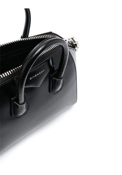 GIVENCHY Borsa Antigona Piccola In Pelle Fiore Nera - GIVENCHY Qualità
