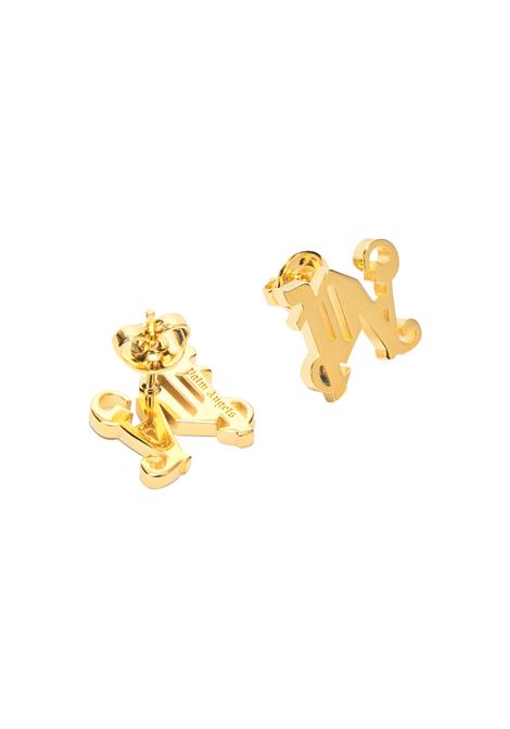 PALM ANGELS Orecchini Monogram Oro - PALM ANGELS Qualità Garantita