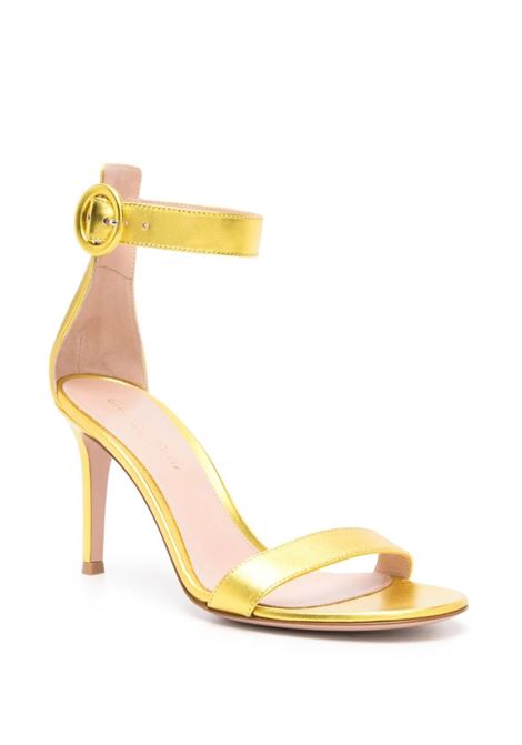 GIANVITO ROSSI Sandali Portofino 85 Gialli - GIANVITO ROSSI Fino Al -60%