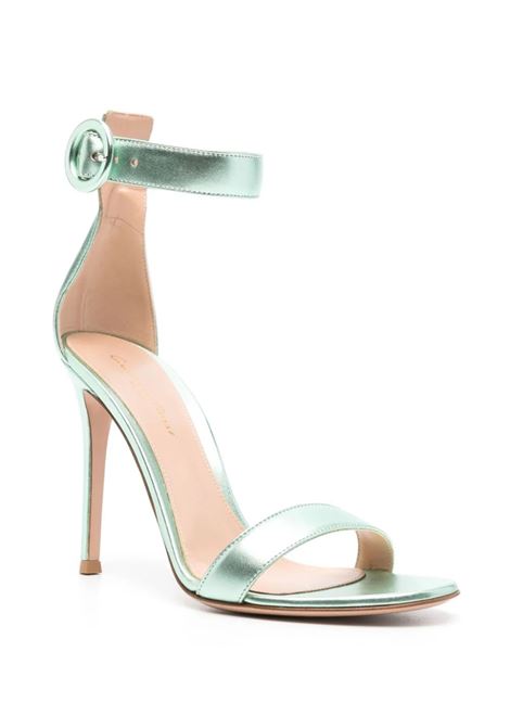GIANVITO ROSSI Sandali Portofino 105 Verde - GIANVITO ROSSI Affare Del Giorno