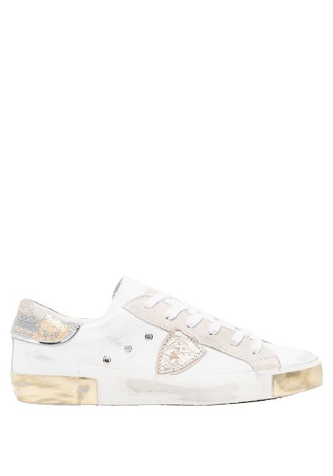 PHILIPPE MODEL Sneakers Prsx Bianche e Azzurre - PHILIPPE MODEL Economico