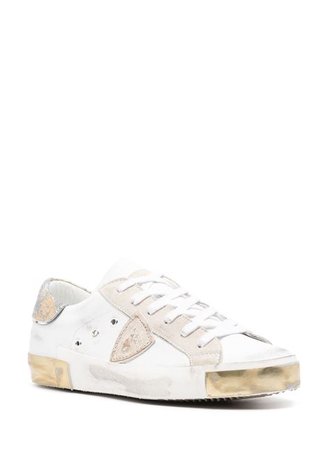 PHILIPPE MODEL Sneakers Prsx Bianche e Azzurre - PHILIPPE MODEL Economico