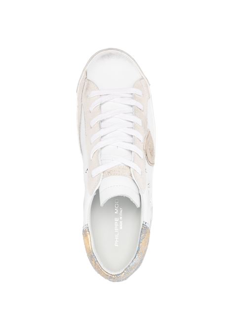 PHILIPPE MODEL Sneakers Prsx Bianche e Azzurre - PHILIPPE MODEL Economico