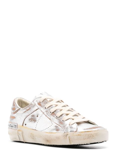 PHILIPPE MODEL Sneakers Prsx Argento - PHILIPPE MODEL Online