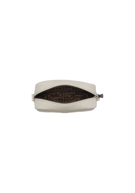 FENDI KIDS Beauty Case In Tessuto Ecru' Con Ricamo - FENDI KIDS Qualità
