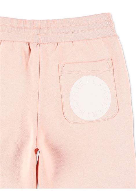 STELLA MCCARTNEY KIDS Joggers Rosa Con Disco Logo - STELLA MCCARTNEY KIDS Economico
