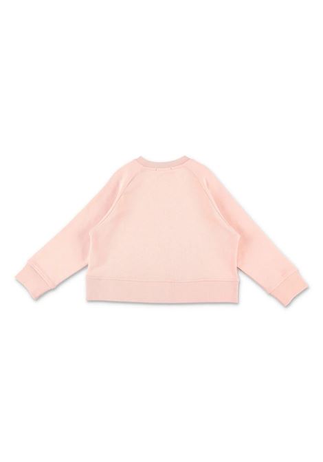 STELLA MCCARTNEY KIDS Felpa Rosa Con Disco Logo - STELLA MCCARTNEY KIDS Online