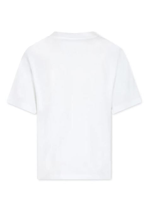 STELLA MCCARTNEY KIDS T-Shirt Bianca Con Grafica Stella - STELLA MCCARTNEY KIDS Vendita Economica