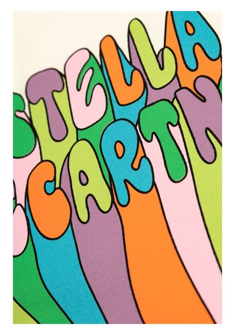 STELLA MCCARTNEY KIDS T-Shirt Bianca Con Grafica Stella - STELLA MCCARTNEY KIDS I Più Venduti